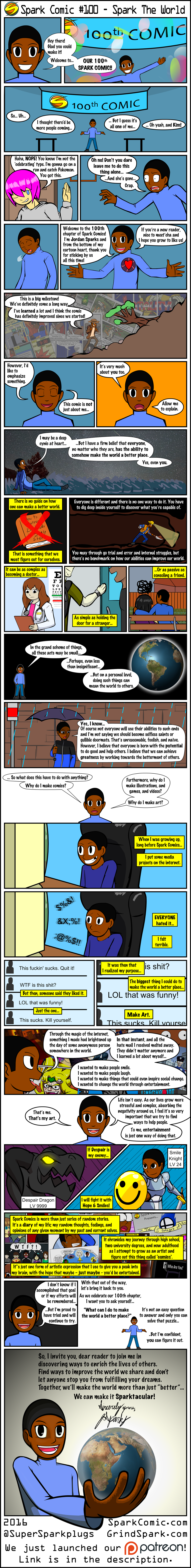 Spark Comic 100